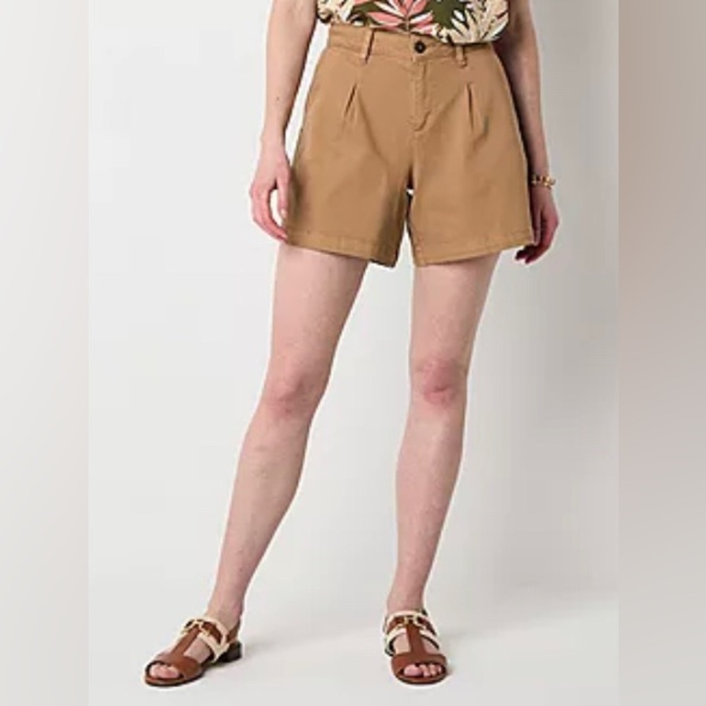 Liz Claiborne Women's Size 14 French Caramel Shorts